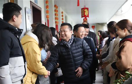 【開工大吉】新年新氣象！公司領(lǐng)導班子向干部職工拜年